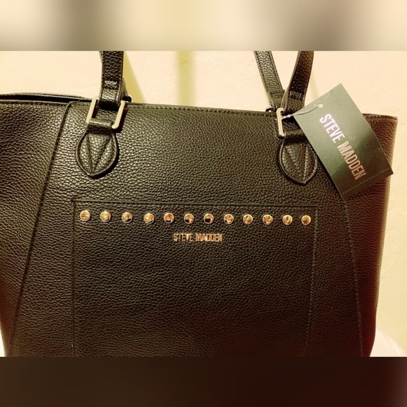 Steve Madden blk/sil Bfalli shopper - Picture 4 of 6